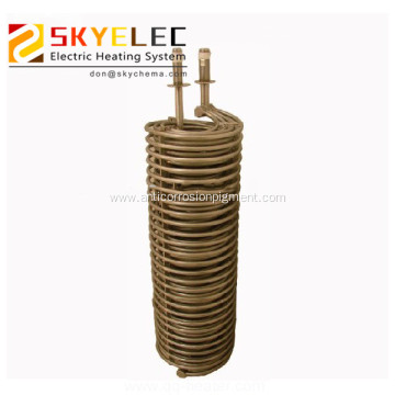 Chemical Immersed Metal Tube heat exchanger